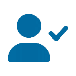 User Check Blue